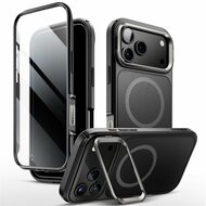 Supcase Ares Flip MagSafe iPhone 17 Pro Max hoesje zwart