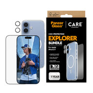 PanzerGlass Combat 3 in 1 bundel iPhone 17 hoesje screen en camera protector