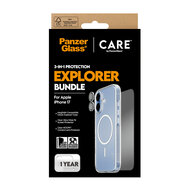 PanzerGlass Combat 3 in 1 bundel iPhone 17 hoesje screen en camera protector