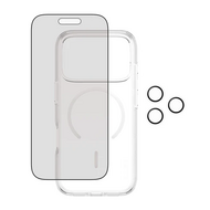 PanzerGlass Privacy 3 in 1 bundel iPhone 17 Pro hoesje screen en camera protector