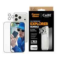 PanzerGlass Combat 3 in 1 bundel iPhone 17 Pro hoesje screen en camera protector