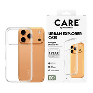 PanzerGlass CARE Urban Combat iPhone 17 Pro hoesje transparant