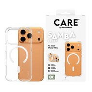 PanzerGlass CARE Samba MagSafe iPhone 17 Pro hoesje transparant