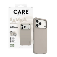 PanzerGlass CARE Samba MagSafe iPhone 17 Pro Max hoesje beige