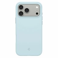 Spigen Silicone Fit MagSafe iPhone 17 Pro hoesje blauw