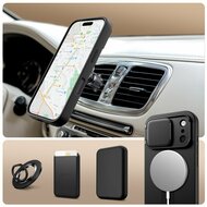 TechProtection Kevlar Aura MagSafe iPhone 17 Pro hoesje zwart