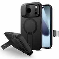 TechProtection Kevlar MagSafe iPhone 17 Pro Max hoesje zwart