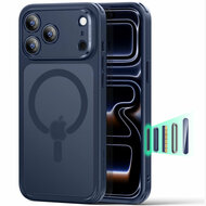 ESR Classic Hybrid camera control iPhone 17 Pro hoesje blauw