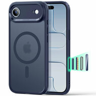 ESR Classic Hybrid camera control iPhone Air hoesje blauw