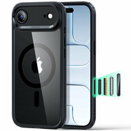 ESR Classic Hybrid camera control iPhone Air hoesje zwart