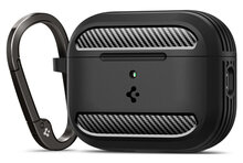 Spigen Rugged Armor AirPods Pro 3 hoesje zwart