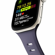 Nomad Tempo FKM Apple Watch 46 /&nbsp;45 mm bandje paars