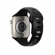Nomad Tempo FKM Apple Watch 41 / 40 mm bandje zwart