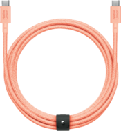 Native Union Belt XL USB-C naar USB-C 3 meter kabel apricot