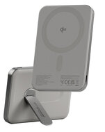 PanzerGlass empower MagSafe Powerbank met stand 5000 mAh titanium