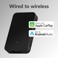 Mobilize Adapter voor draadloze wireless Apple CarPlay of Android Auto