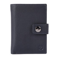Valenta leren Luxe Card Wallet met MagSafe navy