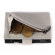 Valenta leren Luxe Card Wallet met MagSafe creme