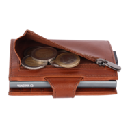 Valenta leren Luxe Card Wallet pasjeshouder cognac