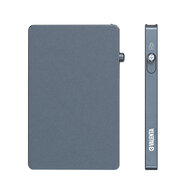 Valenta Aluminium MagSafe pasjeshouder blauwgrijs