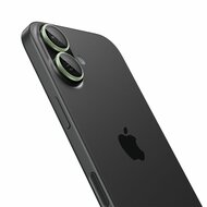 Spigen Optik EZ Fit iPhone 17 / 16 / iPhone 16 Plus camera beschermer 2 pack groen