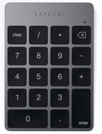 Satechi Slim Aluminum Bluetooth Keypad met USB-C grijs