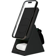 Mobiparts MagSafe 3 in 1 draadloze oplader zwart