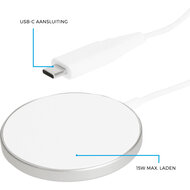 Mobiparts MagSafe oplader wit