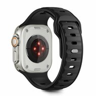 TechProtection Icon Apple Watch 49 / 46 / 45 / 44 mm bandje zwart
