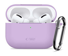 TechProtection Silicone AirPods Pro 3 hoesje lavender