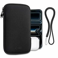 TechProtection universele iPhone 6,0 tot 7,2 inch sleeve zwart met koord