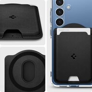 Spigen Valentinus MagFit kaarthouder MagSafe wallet zwart