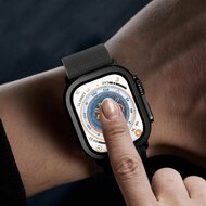 TechProtection Glass Apple Watch Ultra glazen screenprotector 2 pack titanium