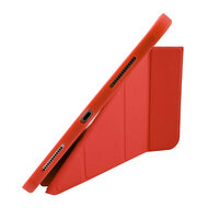 Pomologic BookFold Pencil iPad 2025 11 inch / 10,9 inch hoesje rood