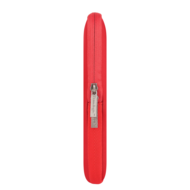 Pomologic Neoprene MacBook 13 inch sleeve rood