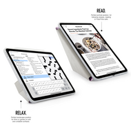 Pipetto Origami iPad 2025 11 inch / 2022 10,9 inch hoesje metallic roze