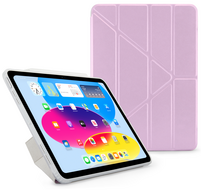 Pipetto Origami iPad 2025 11 inch / 2022 10,9 inch hoesje metallic roze