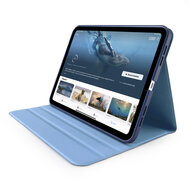 Pipetto Rotating Folio iPad 2025 / 2022 hoesje donkerblauw