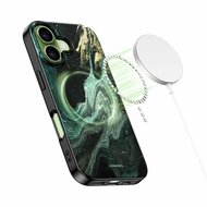 TechProtection MagSafe iPhone 17 hoesje verde aura
