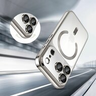 TechProtection MagFlex iPhone 17 Pro hoesje zilver