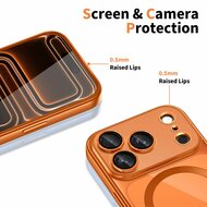 TechProtection MagFlex iPhone 17 Pro hoesje oranje