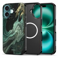 TechProtection MagSafe iPhone 16 hoesje verde aura