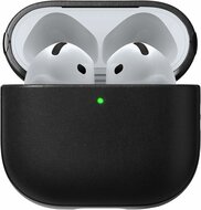 Nomad Modern Leather AirPods 4 hoesje zwart