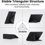 Pitaka MagEZ Folio iPad mini hoesje zwart