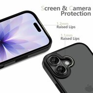 TechProtection mat iPhone 17 hoesje zwart