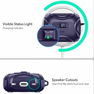 ESR Cyber FlickLock MagSafe AirPods Pro 3 hoesje paars