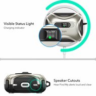 ESR Cyber FlickLock MagSafe AirPods Pro 3 hoesje titanium