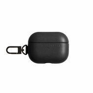 Mujjo Echelon leren AirPods Pro 3 hoesje zwart
