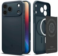 Spigen Thin Fit MagSafe iPhone 17 Pro Max hoesje metal slate