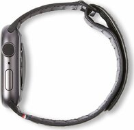 Decoded Traction Leather Apple Watch 49 / 46 / 45 / 44&nbsp; mm bandje zwart